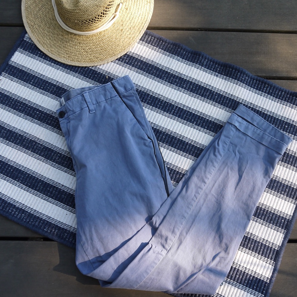 Dusty blue dress pants